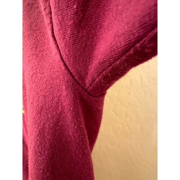 Cadre Athletic Maroon Red Arizona State Sun Devils T-Shirt Size Large - Picture 4 of 9